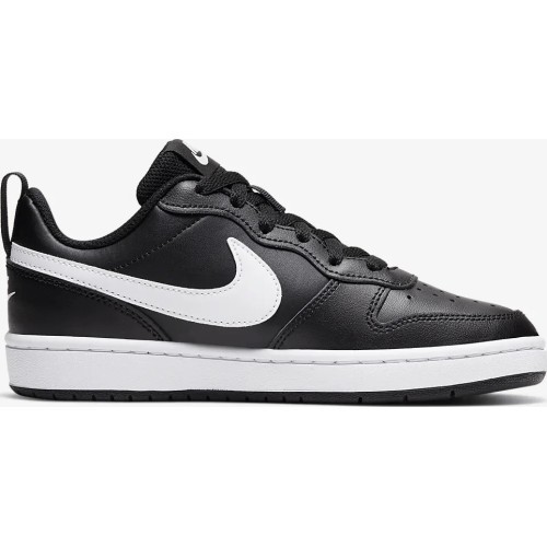Nike Court Borough Low 2 Kids' Shoes, Black BQ5448 002