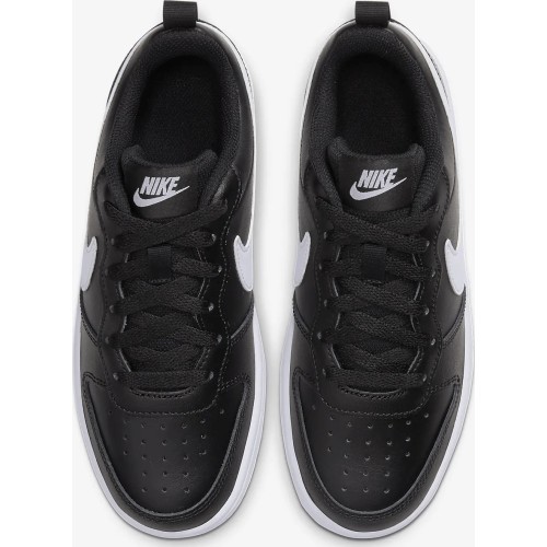 Nike Court Borough Low 2 Kids' Shoes, Black BQ5448 002