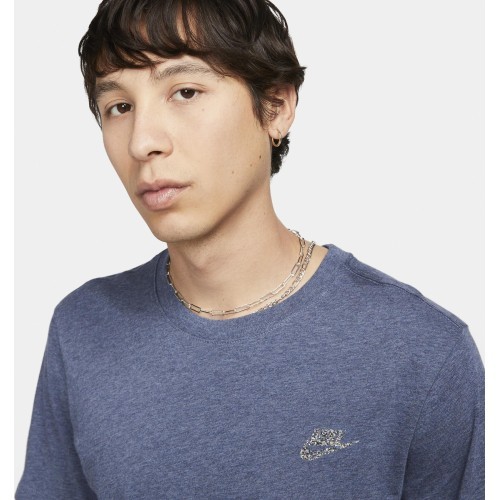 Nike NSW Club Tee Sust vīriešu T-krekls, zils DR7923 491
