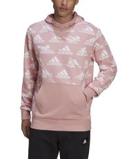 Мужская толстовка Adidas M BL Hoodie, розовая HE1783