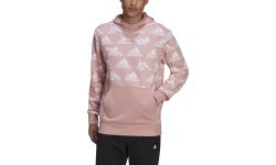 Adidas M BL Hoodie vīriešu džemperis, rozā HE1783
