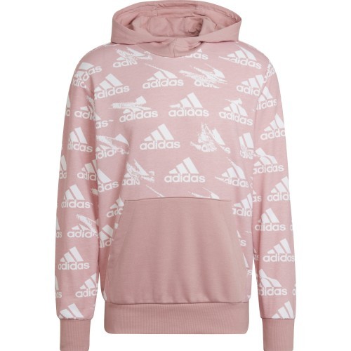 Adidas M BL Hoodie vīriešu džemperis, rozā HE1783