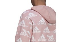 Adidas M BL Hoodie Men's Sweatshirt Pink HE1783