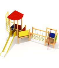 Wooden Kids Playground Model 6-A