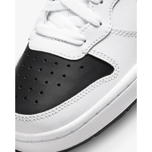 Nike Court Borough Mid 2 Youth Shoes Black White Red CD7782 110
