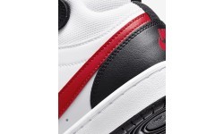 Кроссовки подростковые Nike Court Borough Mid 2 Black White Red CD7782 110