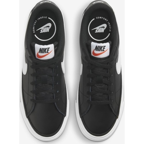 Nike Court Legacy bērnu apavi Black DA5380 002