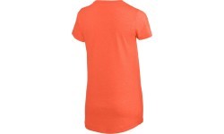 Puma Ess+ Logo Heather Tee women's shirt, orange, 852127 14