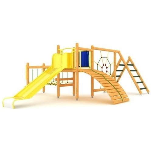 Деревянная детская игровая площадка Model 13-B