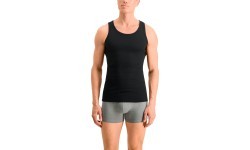Мужская нижняя футболка Puma Basic 2 шт. Tan Black