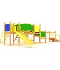Wooden Kids Playground Model 14-B