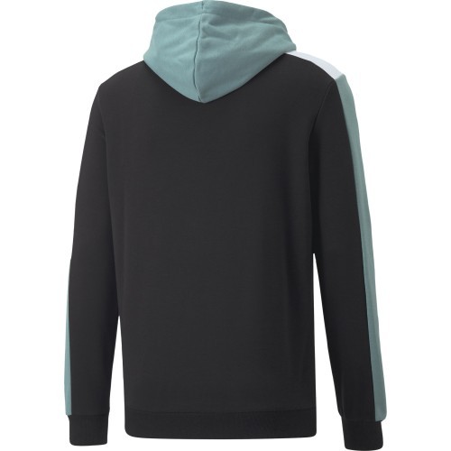 Puma Ess+ Block Men's Hoodie Black Mint 847428 50