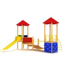Wooden Kids Playground Model 05-A