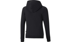 Puma Ess Logo Hoodie Teen Sweatshirt Black 587030 01