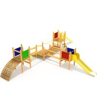 Wooden Kids Playground Model 0506B