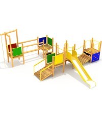 Wooden Kids Playground Model 0504B