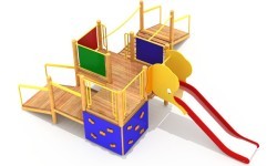 Wooden Kids Playground Model SK-0208
