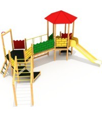 Wooden Kids Playground Model SB-0300
