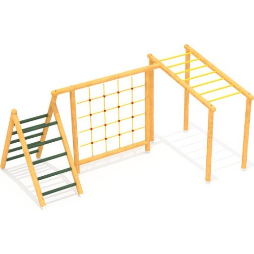 Koka bērnu rotaļu laukums, modelis 0603