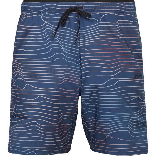 Reebok TS Speed 2.0 AOP vīriešu šorti, zili, H46610