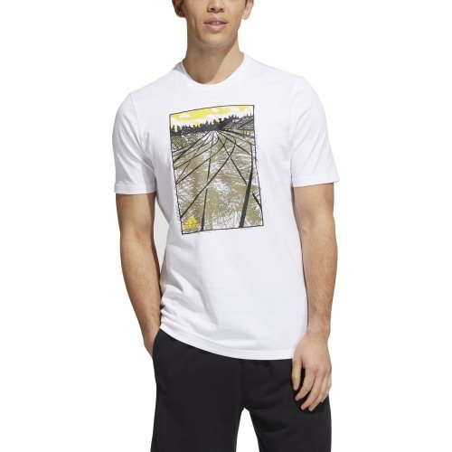 Adidas vīriešu T-krekls M Skt Ph G Tee White HK6742