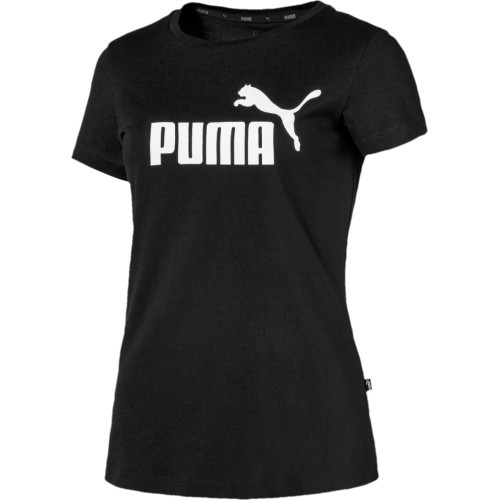 Puma sieviešu krekls Ess Logo Tee Cott Black 851787 01