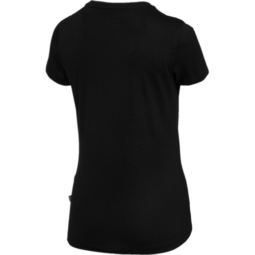 Женская футболка Puma Ess Logo Tee Cott Black 851787 01