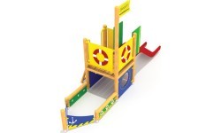 Wooden Kids Playground Ship 2
