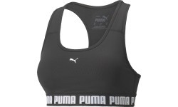 Puma Mid Impact Strong sporta krūšturis sievietēm, melns 521599 01