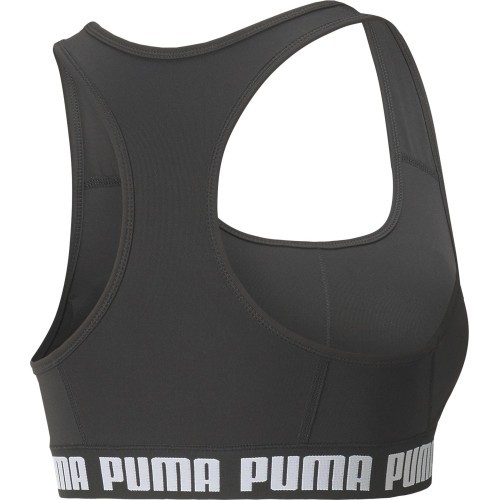 Puma Mid Impact Strong sporta krūšturis sievietēm, melns 521599 01