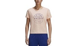 Adidas Blouse Emblem Tee Haze Coral DJ1604