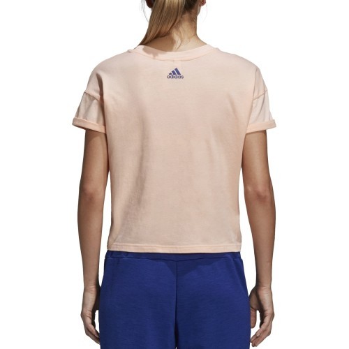 Adidas Blouse Emblem Tee Haze Coral DJ1604
