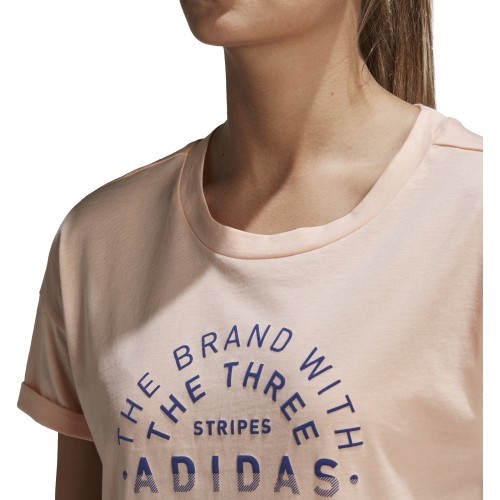 Блузка Adidas Emblem Tee Haze Coral DJ1604