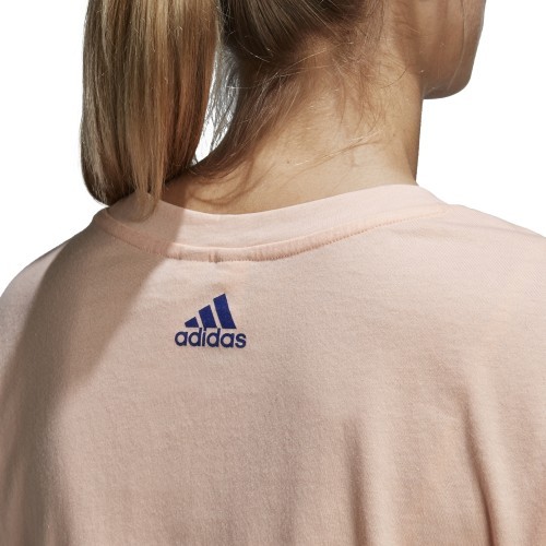 Adidas Blouse Emblem Tee Haze Coral DJ1604