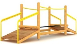 Hanging Rubber Bridge Model GT-0022/1