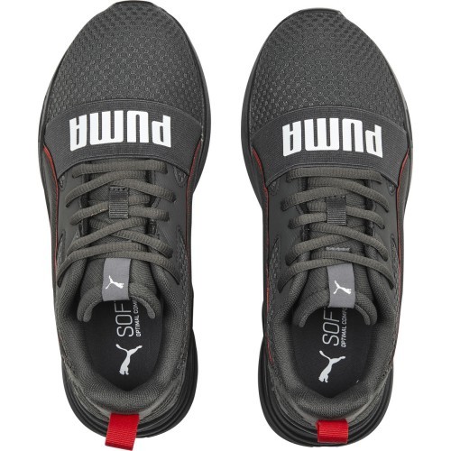 Puma Wired Run Pure Jr Kids' Shoes Grey 390847 04