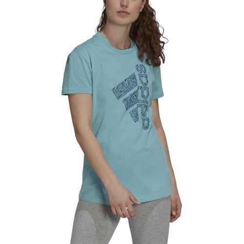 Adidas W Vrtcl Zbr G sieviešu krekls, zils GS4155
