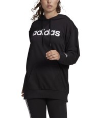 Adidas sieviešu džemperis W Lin Ov Hoodie Black GL0765