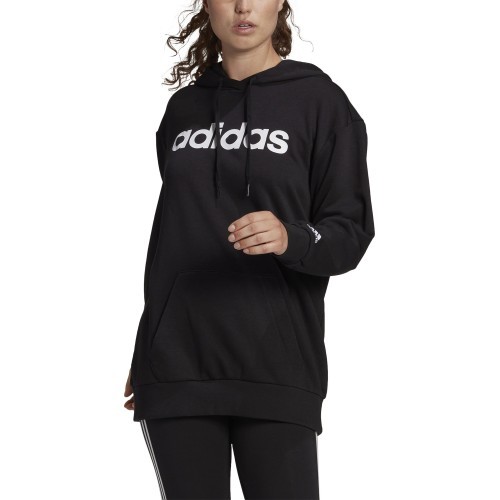 Adidas sieviešu džemperis W Lin Ov Hoodie Black GL0765