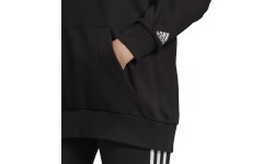 Adidas Women's Sweatshirt W Lin Ov Hoodie Black GL0765