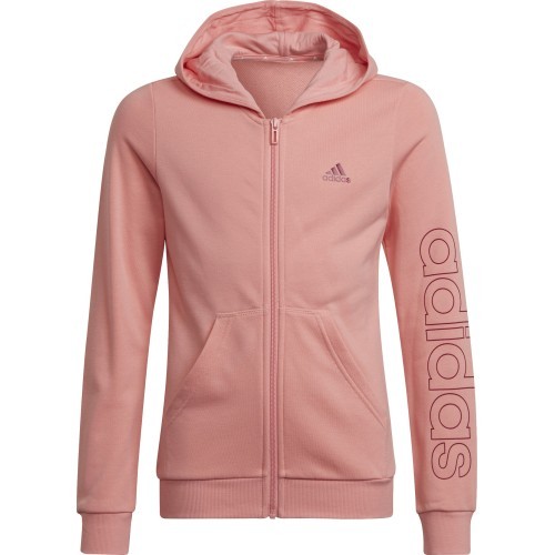 Adidas girls' hoodie G Lin Fz Hoodie Pink HE1968