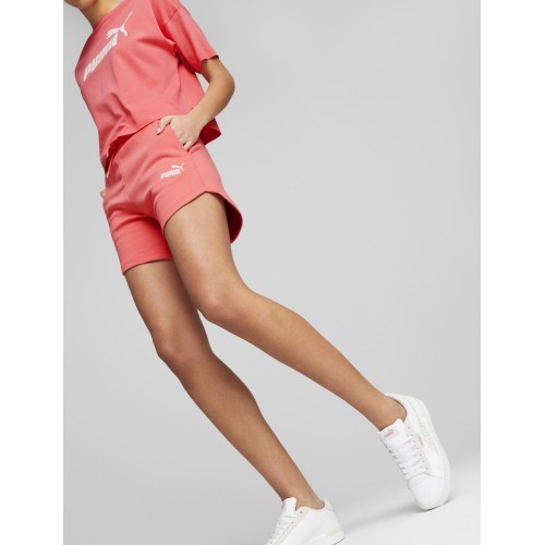 Puma Ess 5" High Waist sieviešu šorti, rozā 848339 50