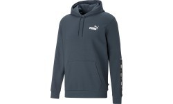 Мужская толстовка Puma Ess+ Tape Hoodie Navy 847385 16