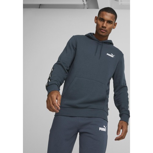 Puma vīriešu džemperis Ess+ Tape Hoodie Navy 847385 16