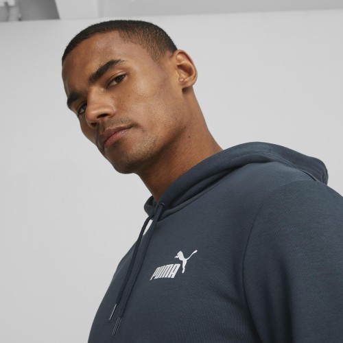 Мужская толстовка Puma Ess+ Tape Hoodie Navy 847385 16