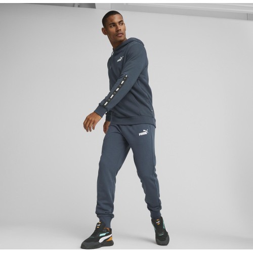 Puma vīriešu džemperis Ess+ Tape Hoodie Navy 847385 16