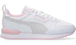 Кроссовки подростковые Puma R78 SL Jr White Pink 374428 04