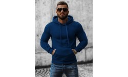 Мужской флисовый джемпер J.Style, тёмно-синий 68B2009-66