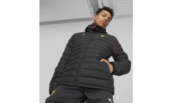 Мужская куртка Puma Ferrari Race MT7 Ecolite чёрная 620934 01