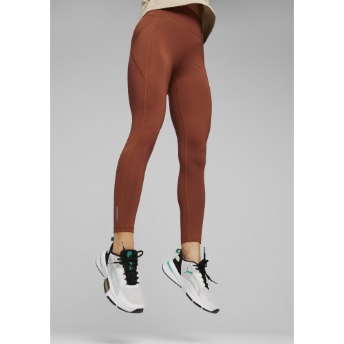Женские легинсы Puma Favorite Forever High Waist, коричневые 520267 81